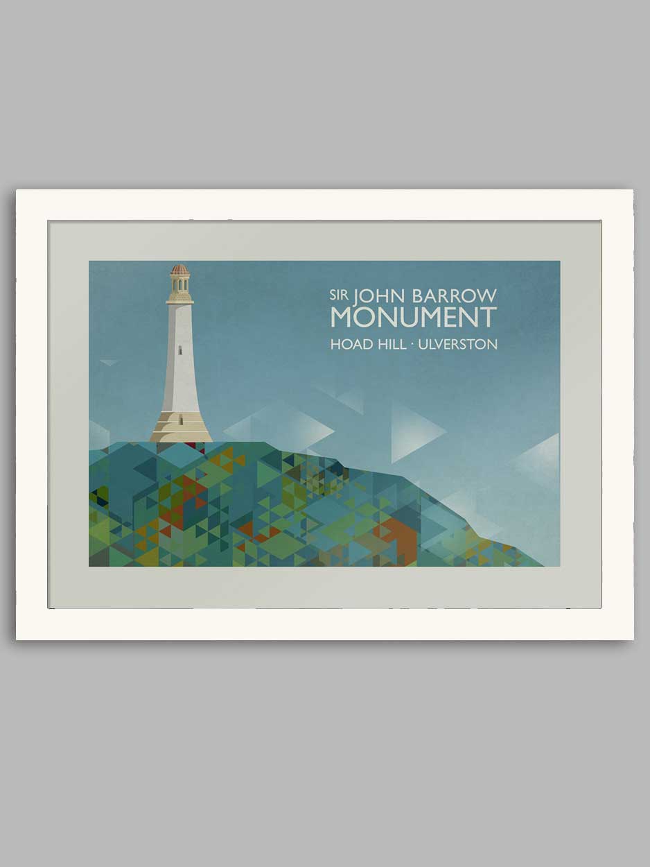 Hoad Hill & The Monument Print