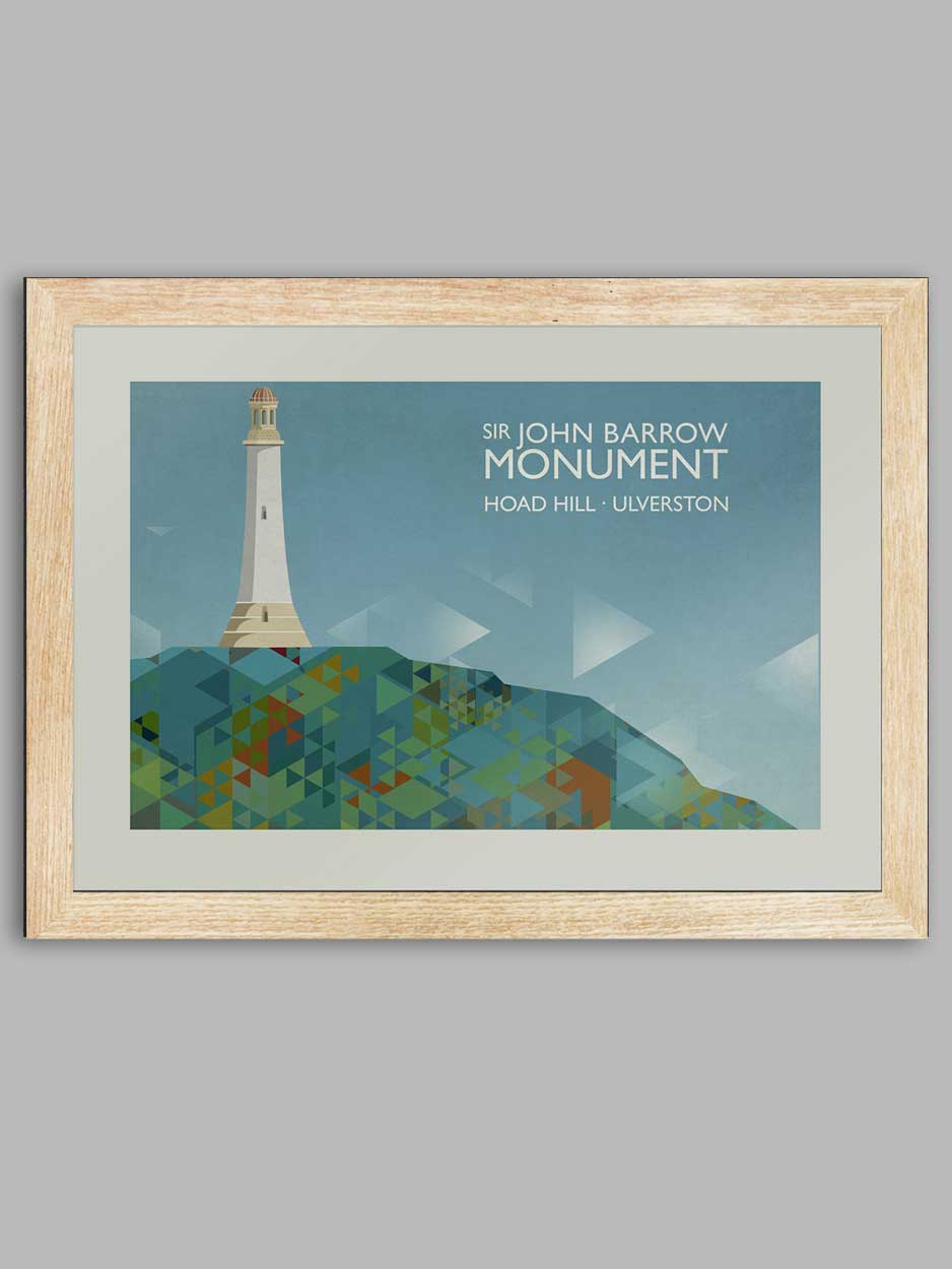 Hoad Hill & The Monument Print