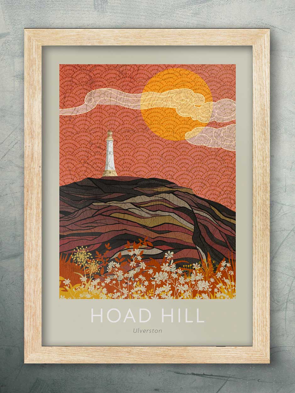 Hoad Hill, Ulverston - Lake District Print