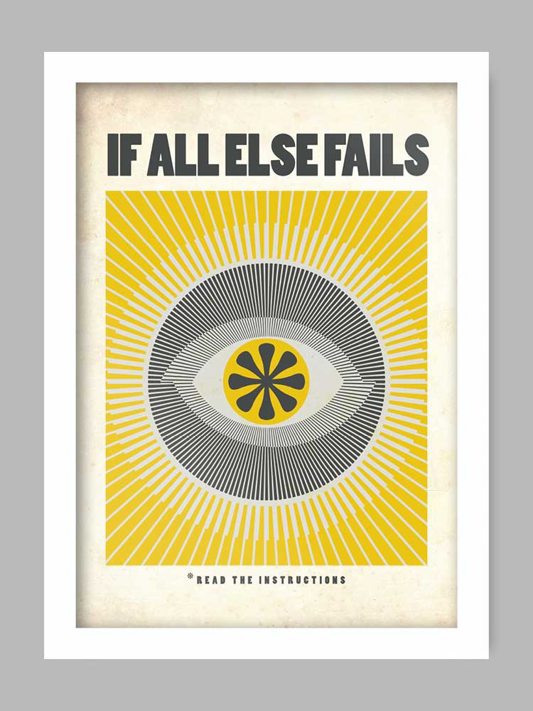 If All Else fails...Read The Instructions Print