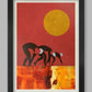 In the Swim - Poster Print