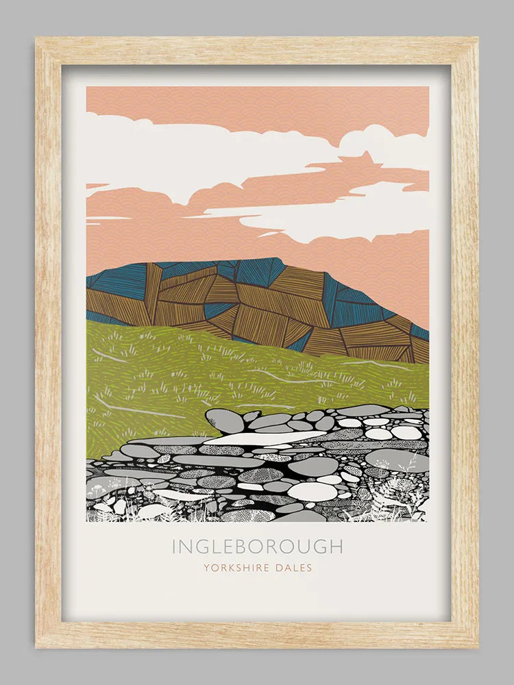 Ingleborough - Yorkshire Dales Print
