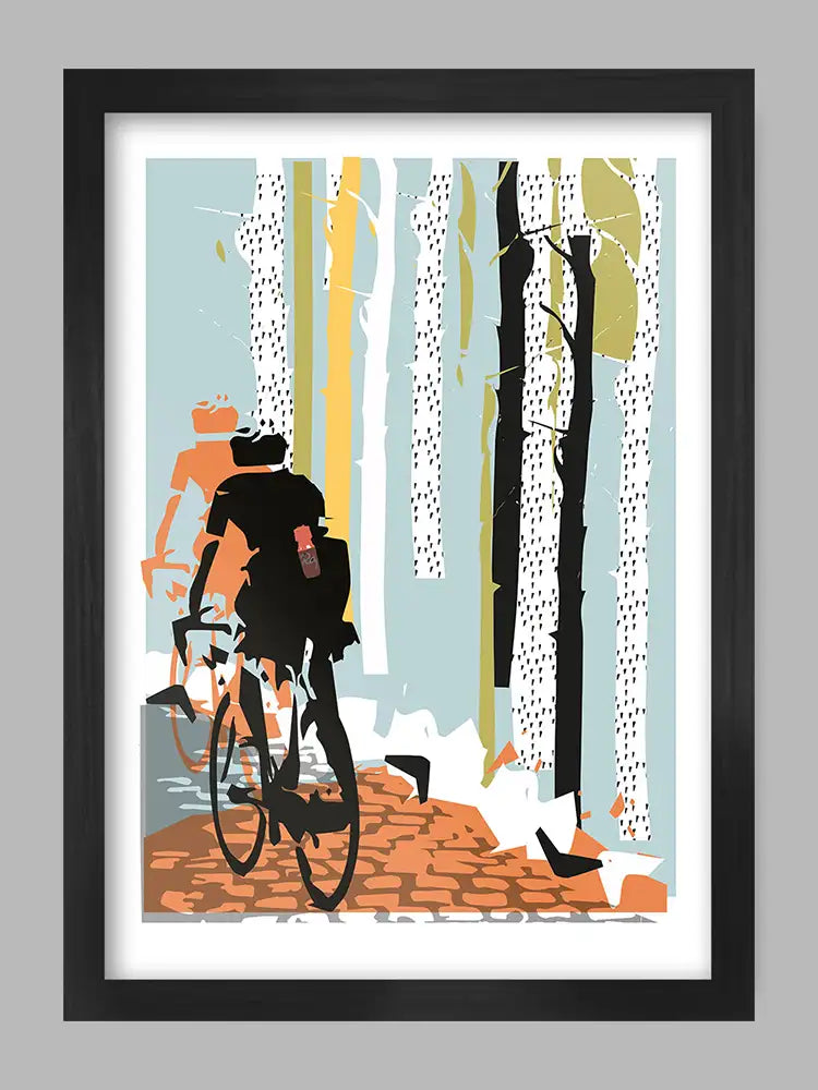 Into The Woods - Cycling Print