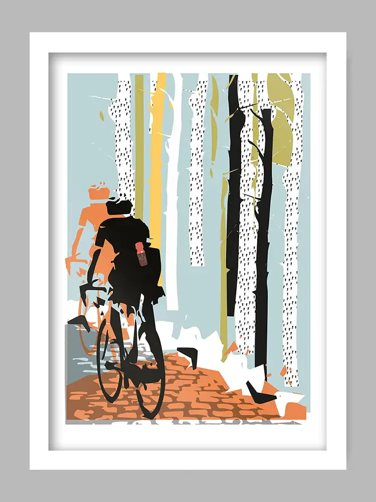 Into The Woods - Cycling Print