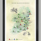 Irish Racecourses - Poster Print
