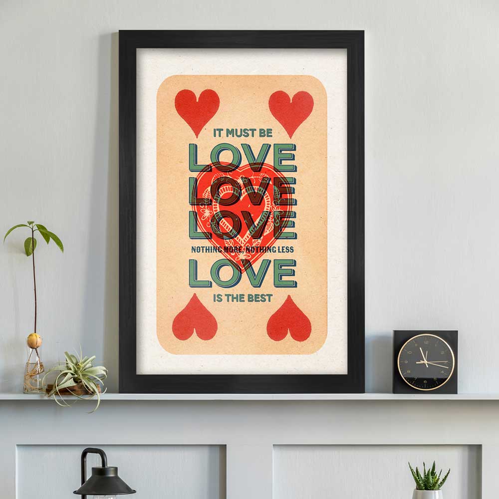 It Must Be Love - Music Print