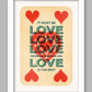 It Must Be Love Music Print