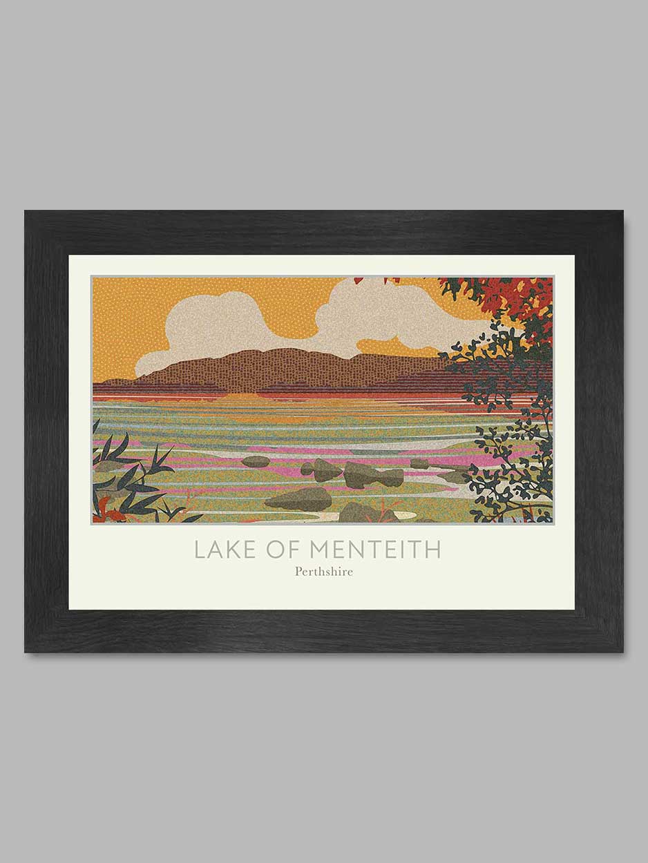 Lake of Menteith - Poster Print A4
