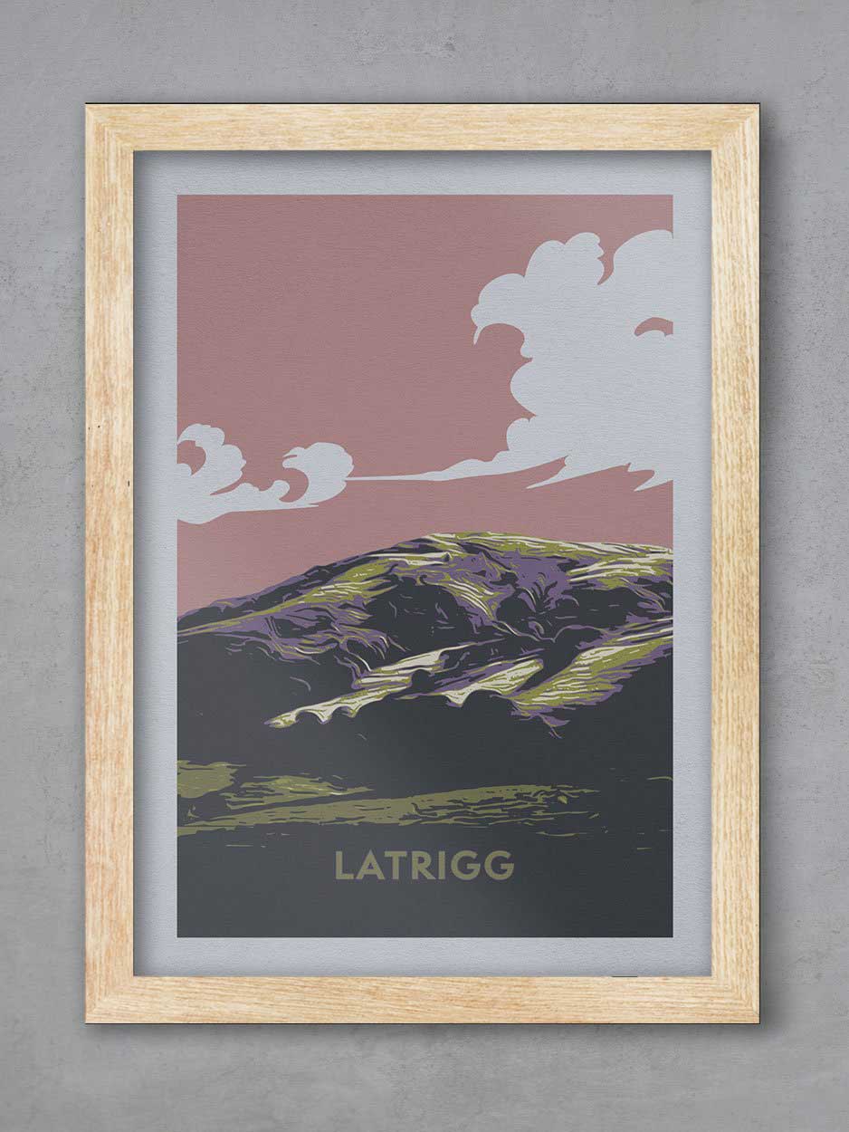 Latrigg - Lake District Print