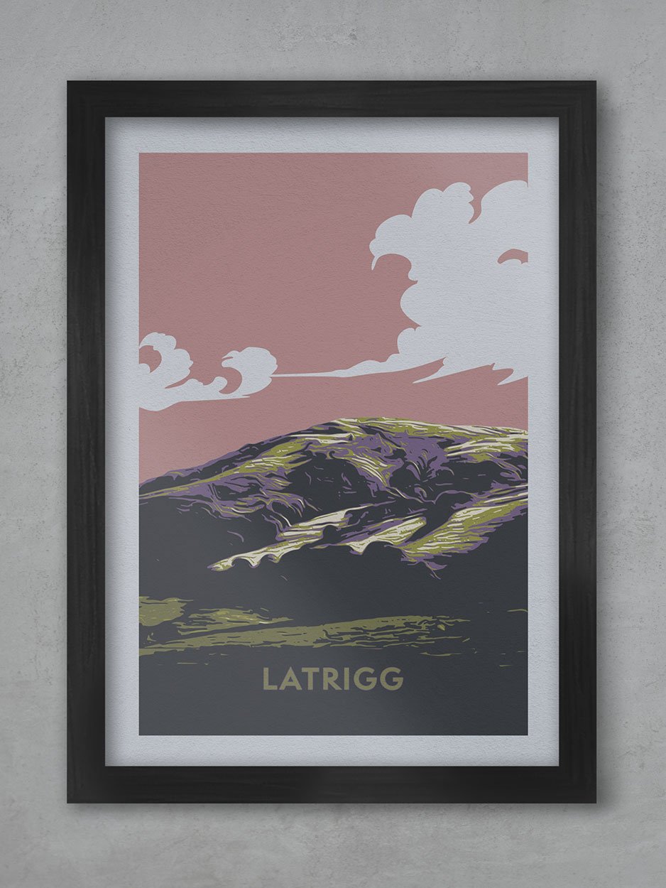 Latrigg - Lake District Print