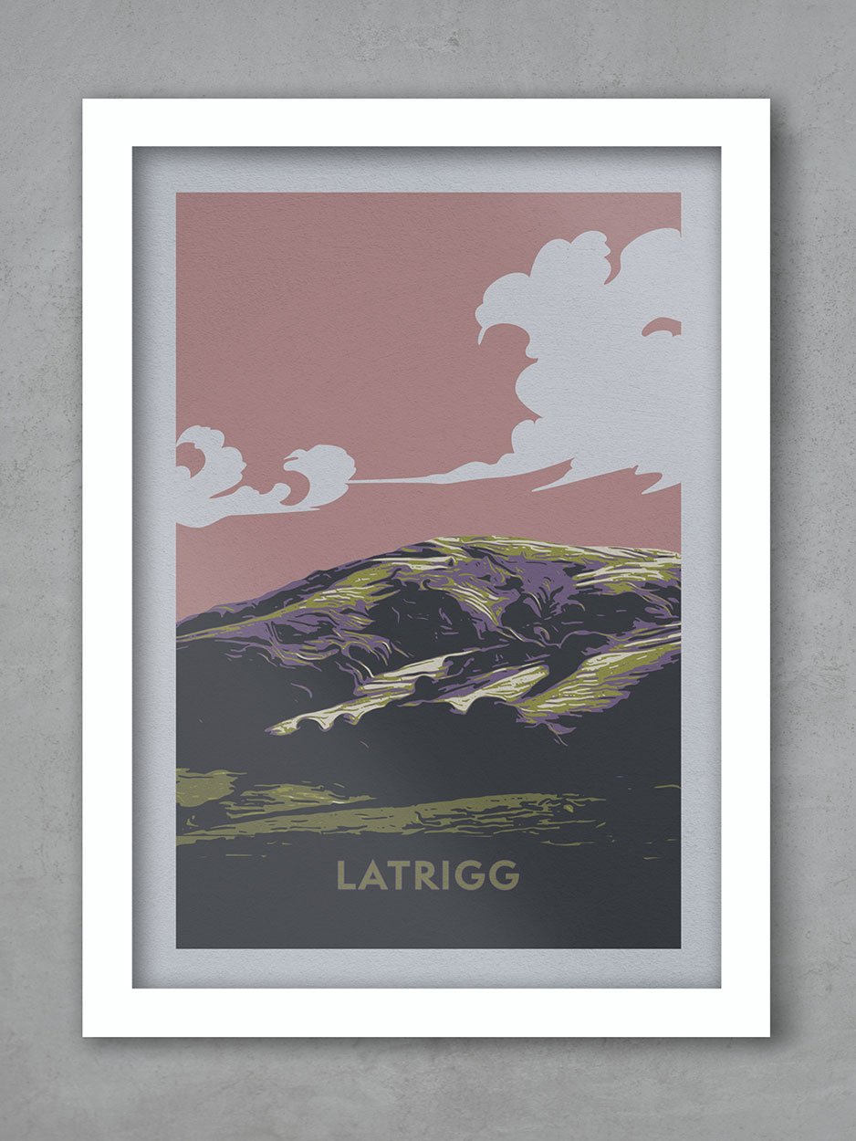 Latrigg - Lake District Print