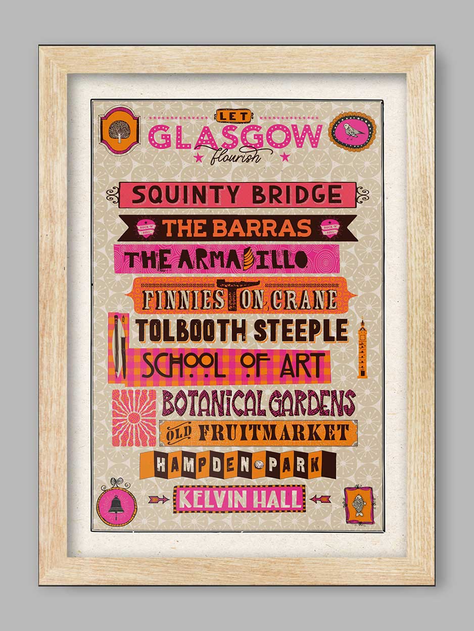 Let Glasgow Flourish - Poster Print