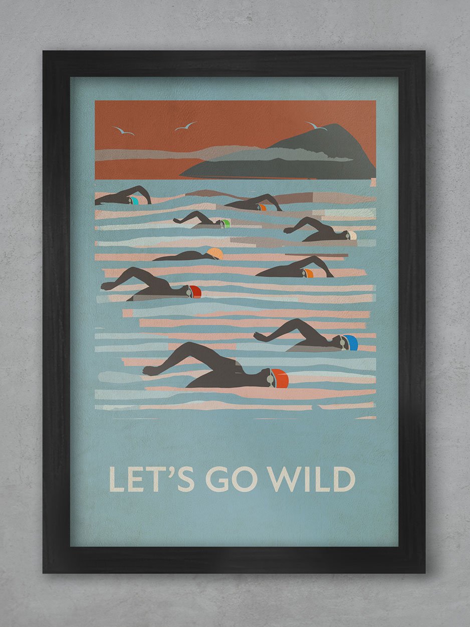 Let's Go Wild - Wild Swimming Print