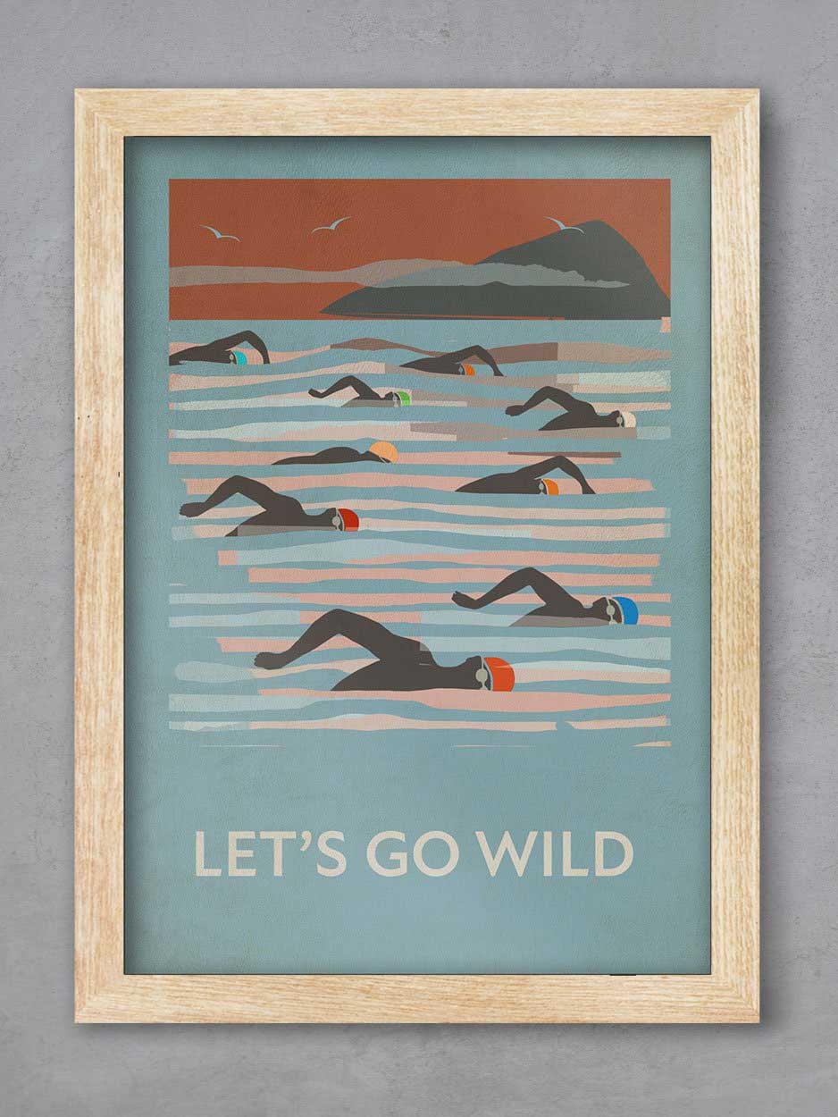 Let's Go Wild - Wild Swimming Print