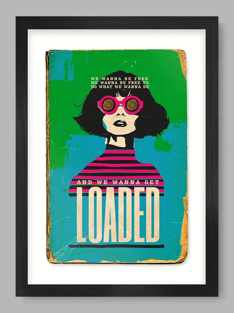Loaded - Music Print