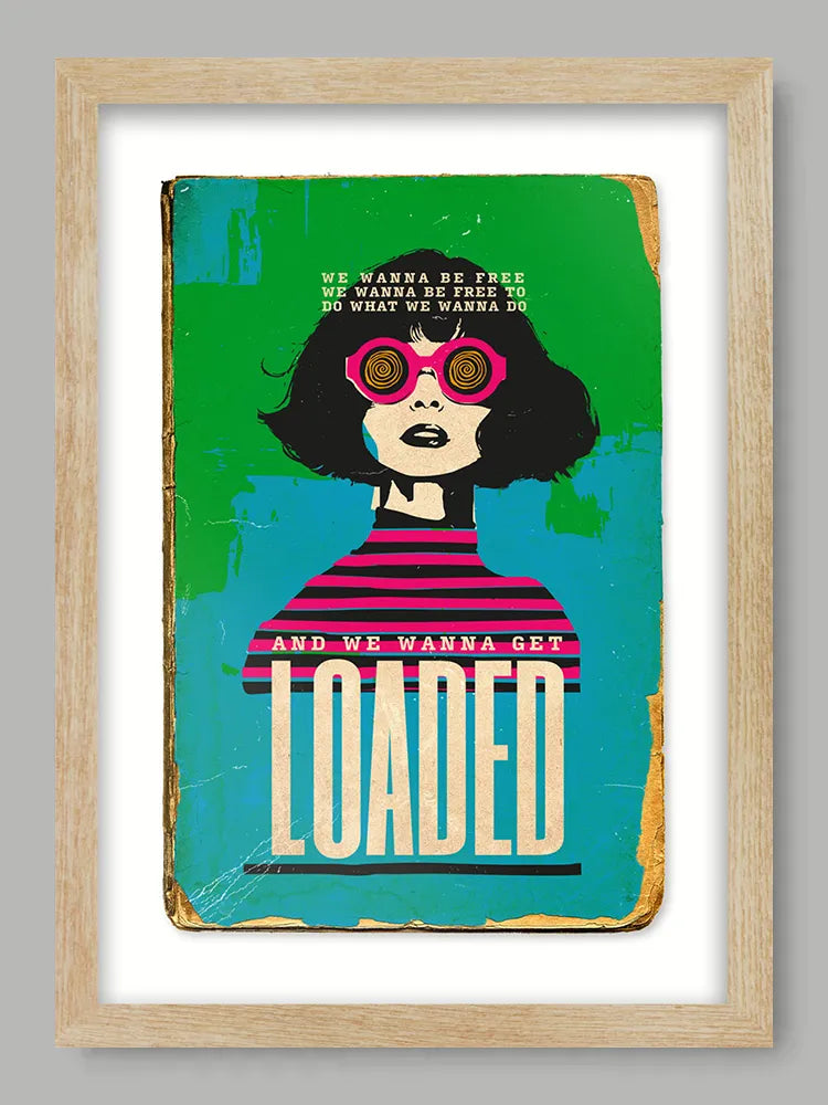 Loaded - Music Print