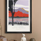 Loch Lomond and The Trossachs National Park - Poster Print. Established in 2002, includes 21 Munros and 2 national Nature Reserves.