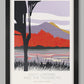 Loch Lomond and The Trossachs National Park - Poster Print. Established in 2002, includes 21 Munros and 2 national Nature Reserves.