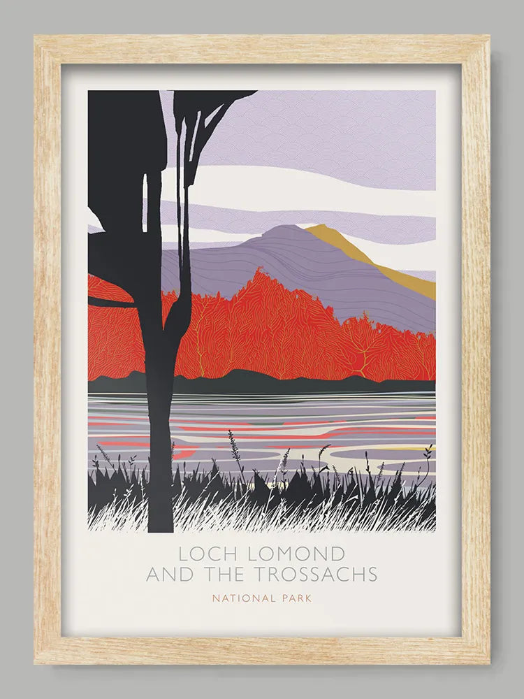 Loch Lomond and The Trossachs - National Park Print