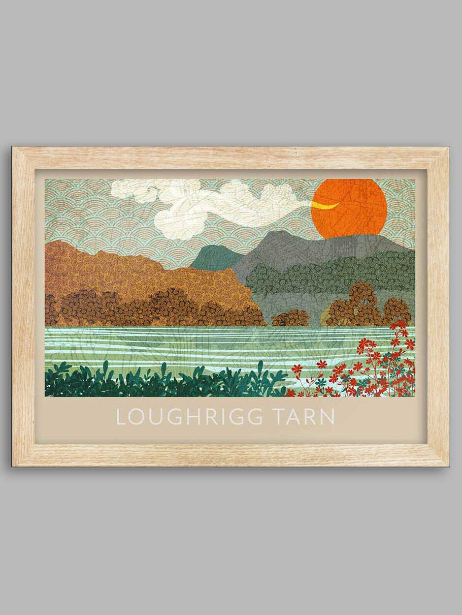Loughrigg Tarn - Lake District Print