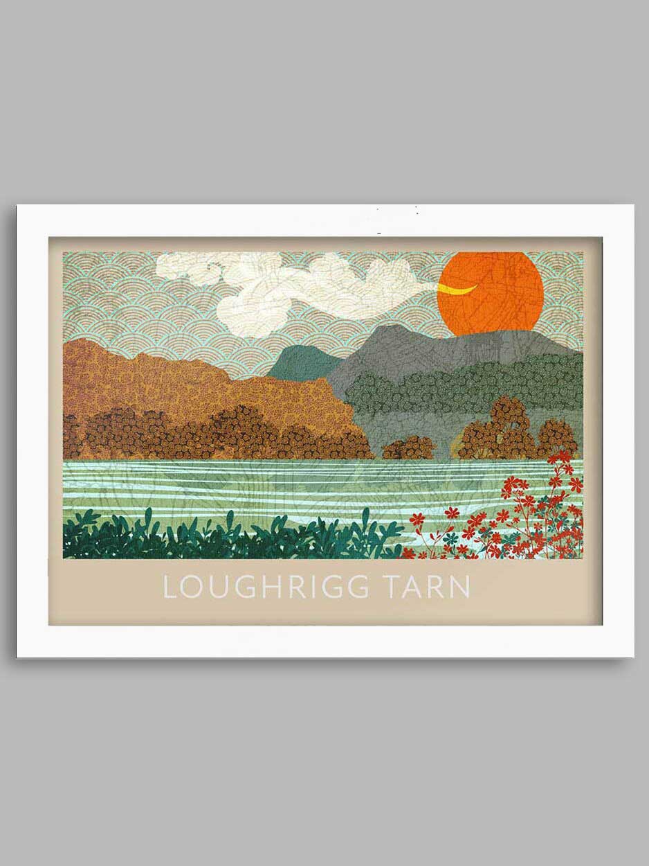Loughrigg Tarn - Lake District Print