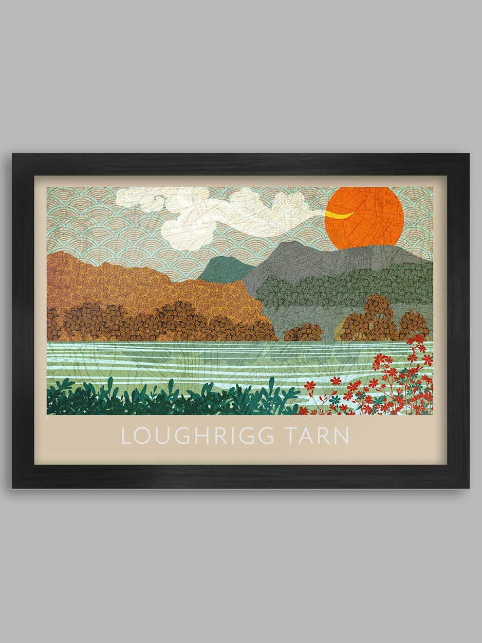 Loughrigg Tarn - Lake District Print
