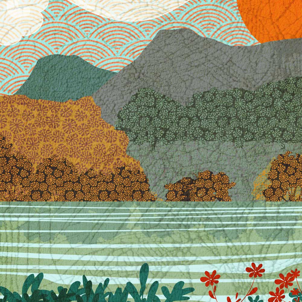 Loughrigg Tarn - Lake District Print