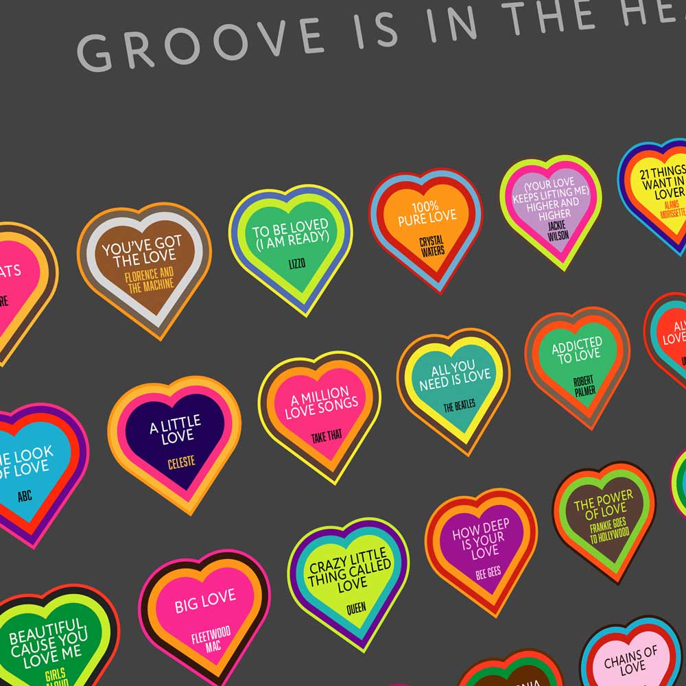 Love Songs - Music Print