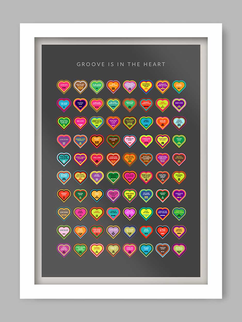 Love Songs - Music Print