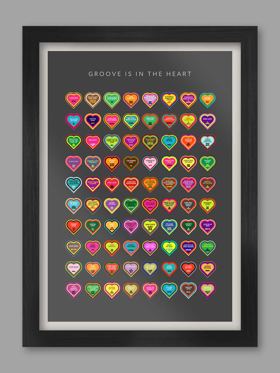 Love Songs - Music Print