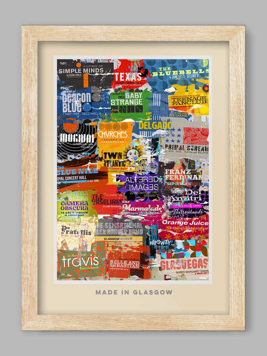 Made in Glasgow Print