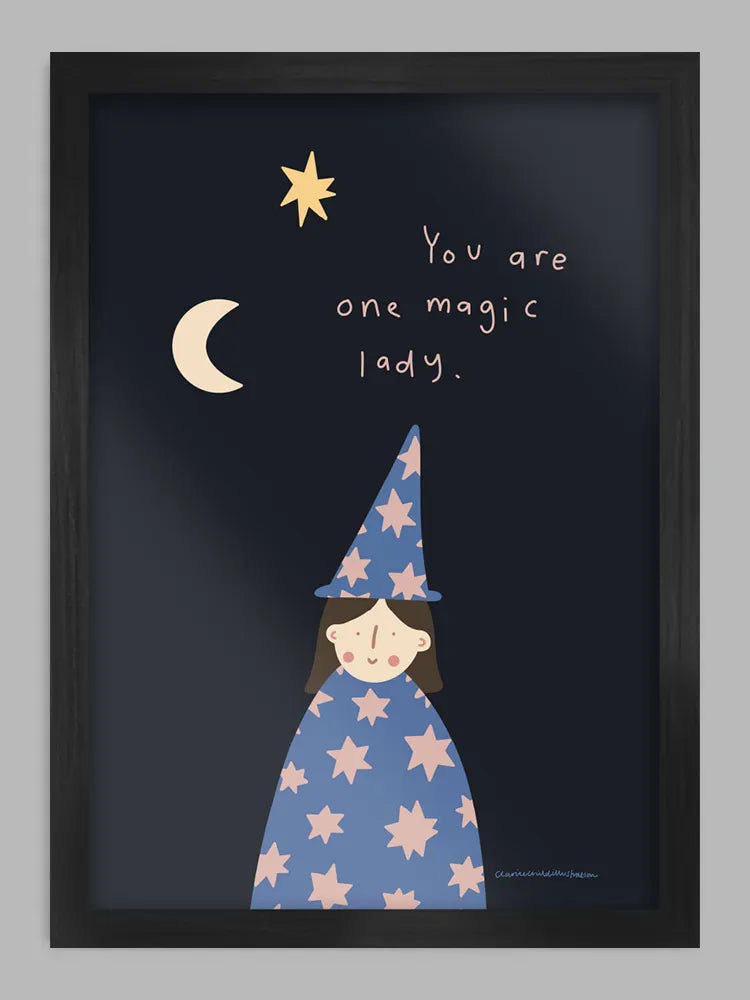 Magic Lady Print
