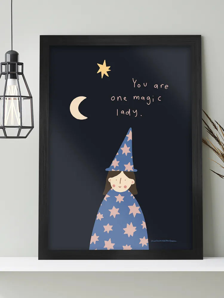 Magic Lady Print