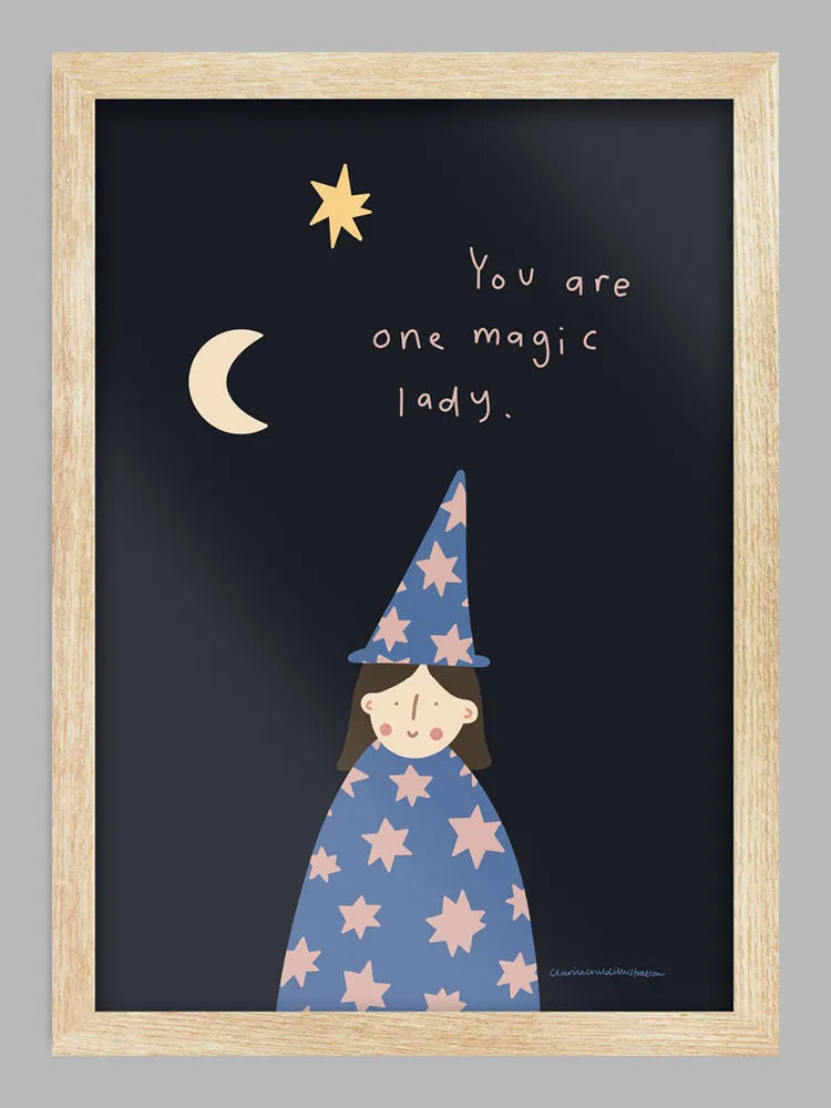 Magic Lady Print