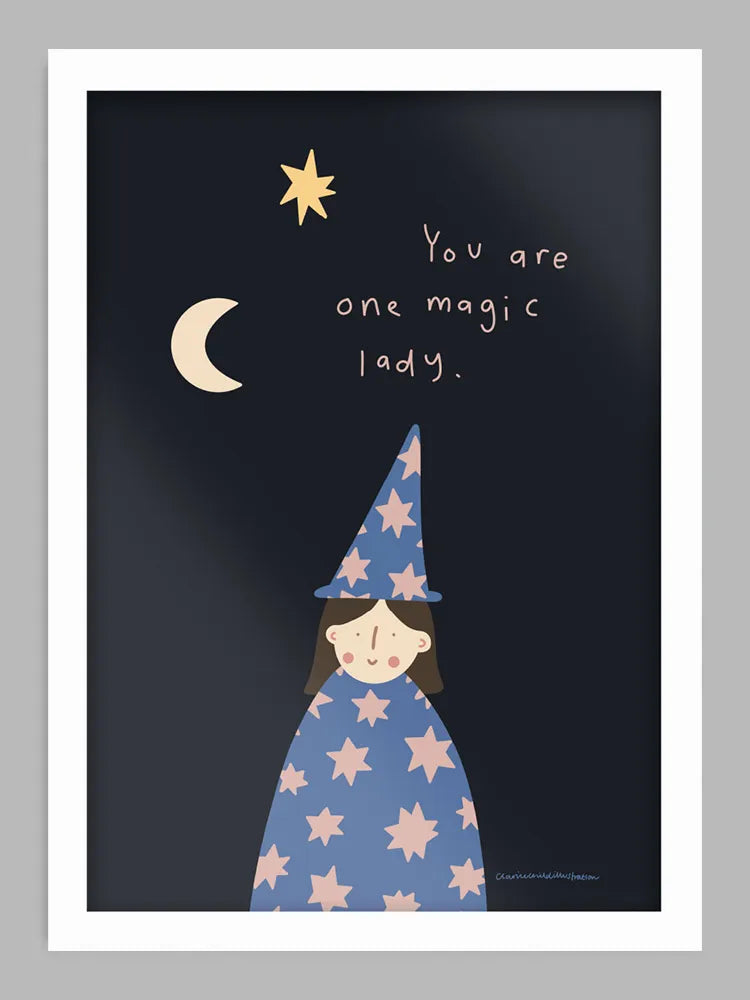 Magic Lady Print