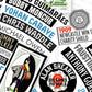 Magpies Wheel of Fame Poster Print