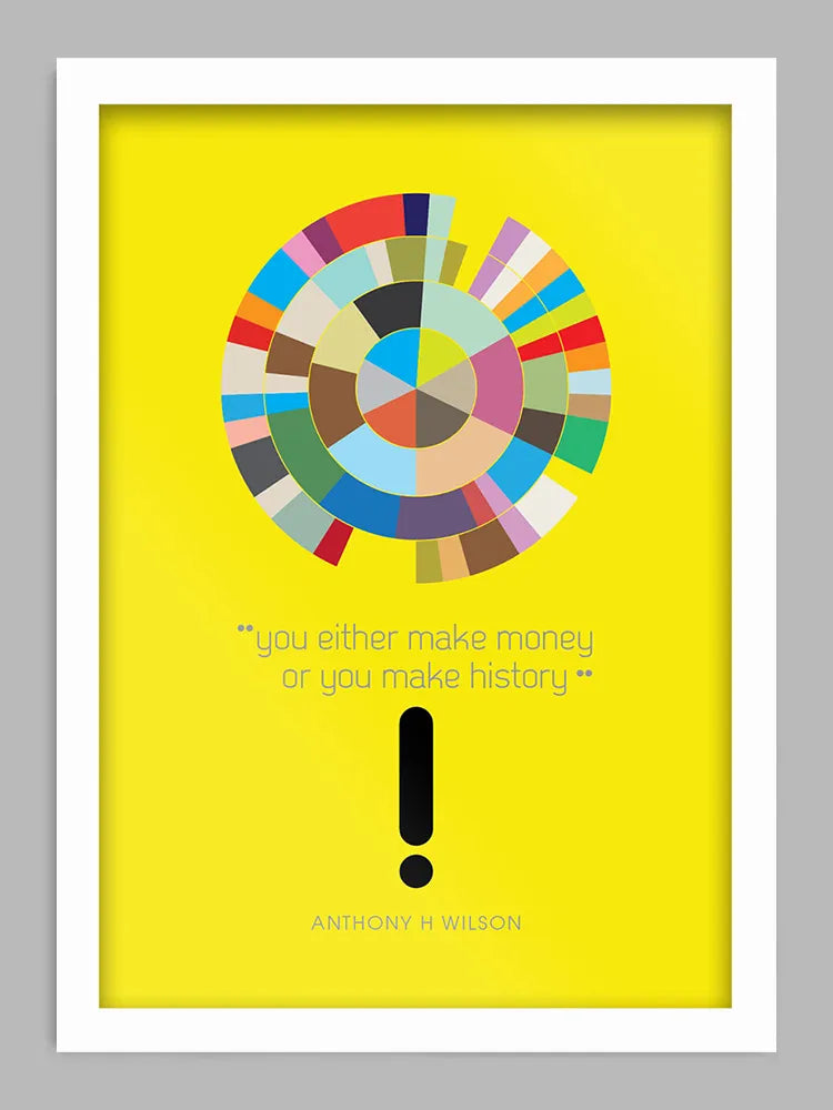 You Either Make Money or You Make History - Music Print