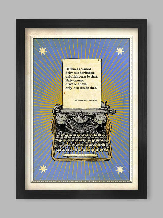 Martin Luther King Jr. - Literary Quote Print