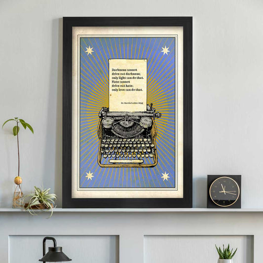 Martin Luther King Jr. - Literary Quote Print