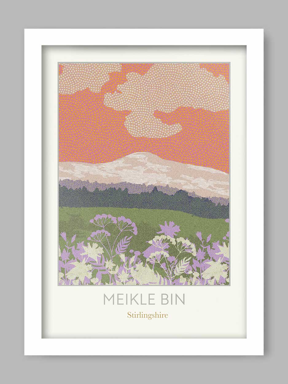 Meikle Bin - Scottish Poster Print