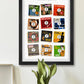 Mersey Beats - Music Print. Some of Liverpool's best known bands celebrated as 7 inch vinyl record covers, re-imagined and designed by The Northern Line.