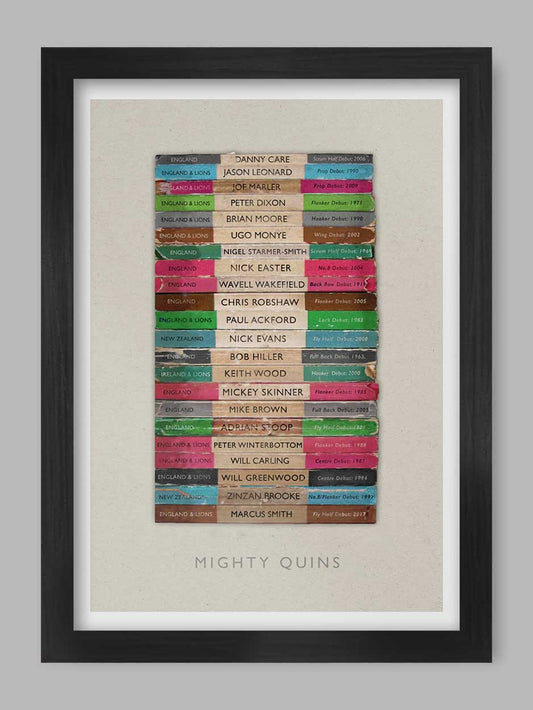 Mighty Quins - Harlequins poster print