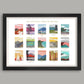 National Parks - Poster Print. A celebration of Britain's 15 National Parks.
