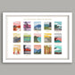 National Parks - Poster Print. A celebration of Britain's 15 National Parks.
