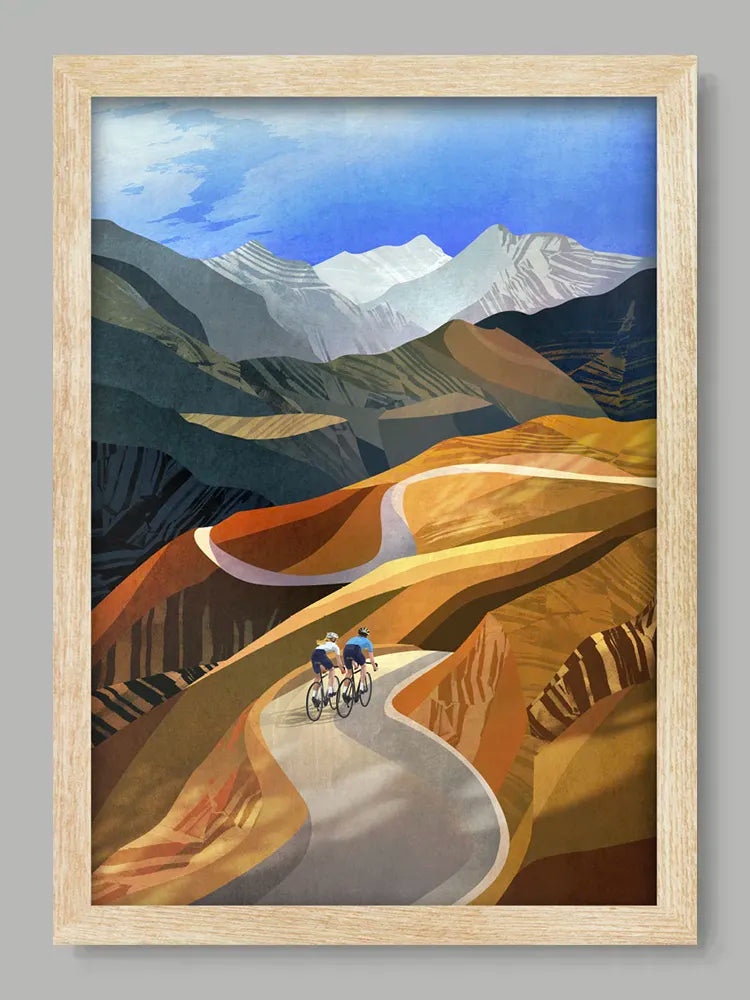 Never Lost - Cycling Print