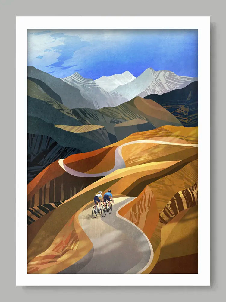 Never Lost - Cycling Print