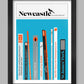 Newcastle and Gateshead Icons - Poster Print