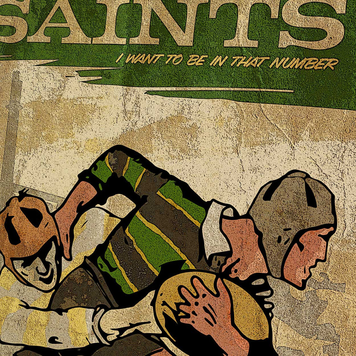 Northampton Saints - Rugby Print