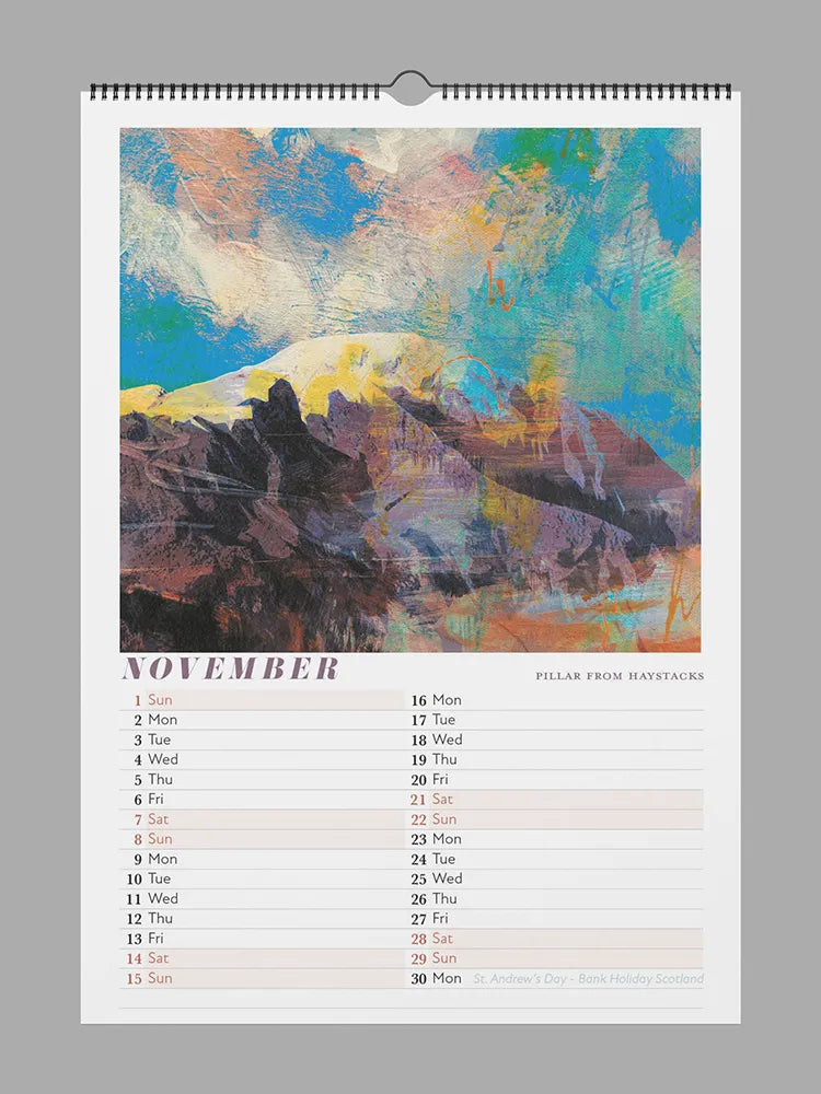2026 Lake District Calendar - Lake District Views (PK6)