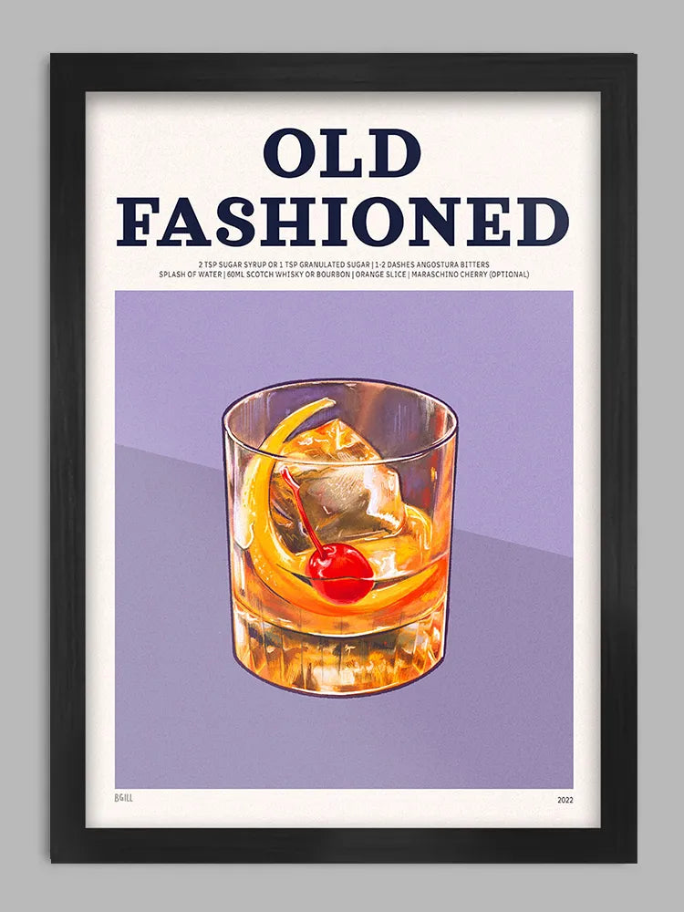 Old Fashioned Print